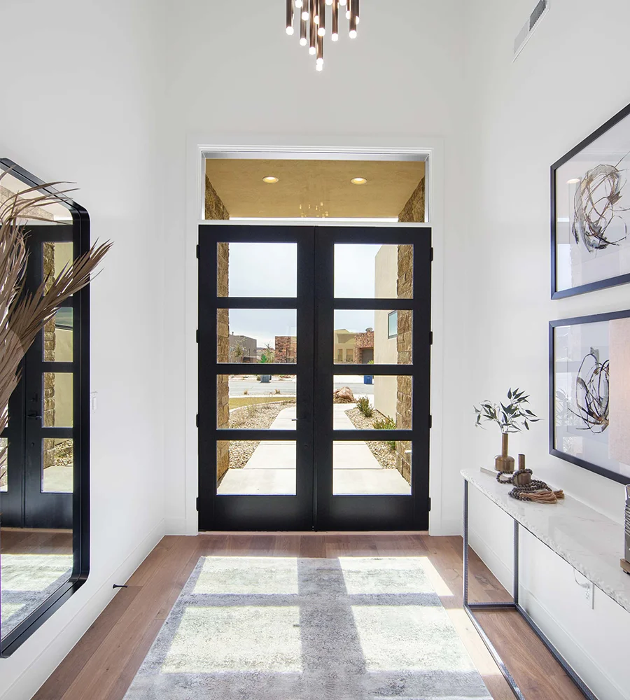 Interior of a Sagestone custom home
