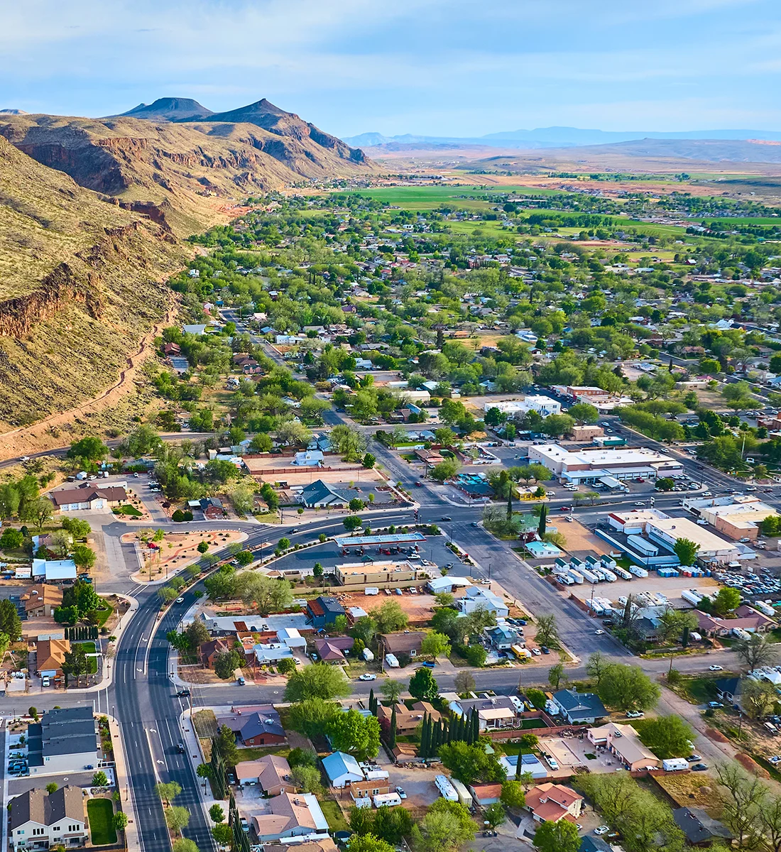 Sand Hollow and the Hurricane Cliffs