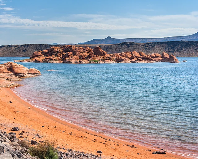Sand Hollow Reservoir near Hurricane, Utah
