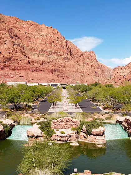 Tuacahn Amphitheatre in Padre Canyon, Ivins