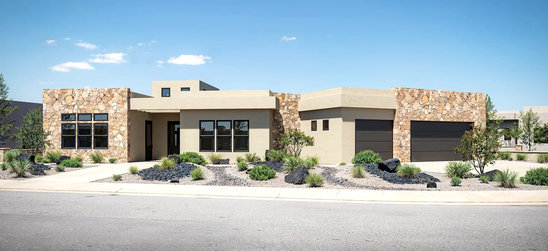 A completed Sagestone custom home